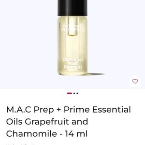 Mac Prep +prime Essential Oil