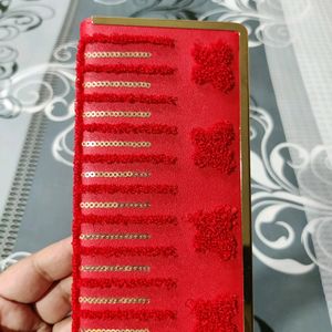 Red colour wallet