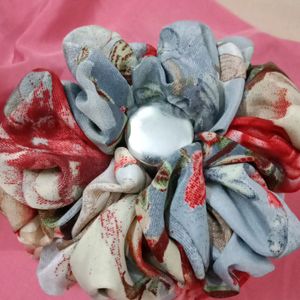 Printed Scrunchies