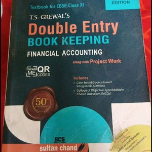 T S Grewal Class 11th Accounts Book