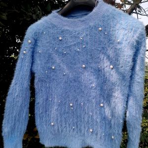 Sweater Top  With Bubbles