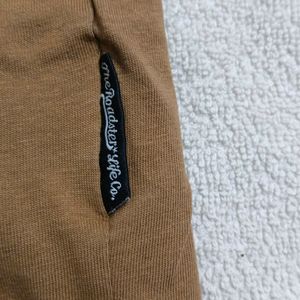 Brown Tshirt | Roadster T Shirt