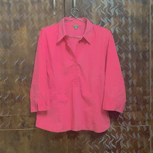 United Colors Of Benetton Pink Shirt