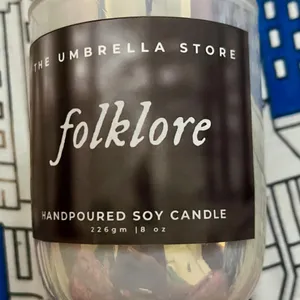 Taylor Swift Folklore Candle Jar + H&M Scented