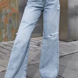 A Straight Leg Denim.