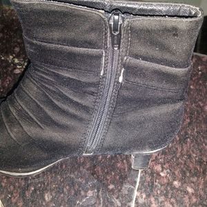 black velvet boots