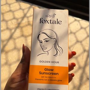 Sealed Foxtale Glow Sunscreen