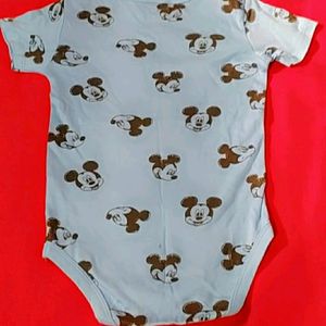 INF FRENZD Pack Of 2 Cartoon Print Romper Set