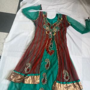 Gown With Dupatta