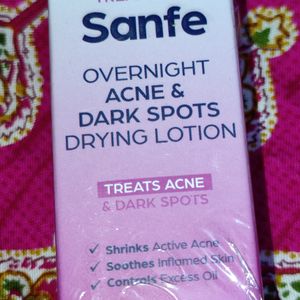 Sanfe Overnight Acne & Dark Spots Drying Lotion