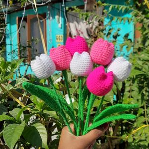 Crochet Tulip Bouquet 🌷❤️