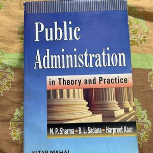 Public administration- UPSC optional. View Index