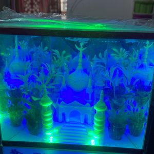 Taj Mahal Showpiece for Gift With Lighting System