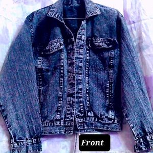 Woman&girls Evil Shade Of Denim Jecket