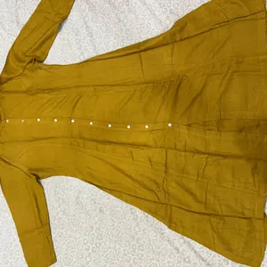 Beautiful Flawless Mustard Kurta