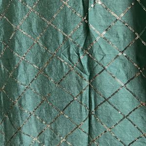 Green Sequence Dupatta