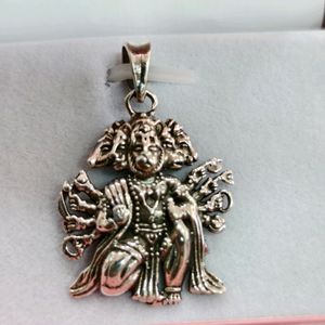 925 Silver Sterling Hanumanji Pendant