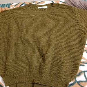 Woolen Crop Top