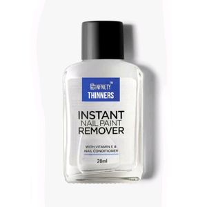 Eenfnety ™ Nail Paint Remover, 28ml - Moisturizing, Acetone Free, with Vitamin E & Glycerin for Nourished, Stain Free Nails - Quick, Effective