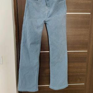 Regular Straight Fit Blue Jeans