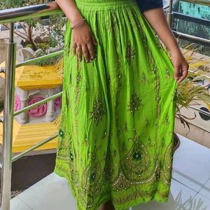 Chikankari Skirt