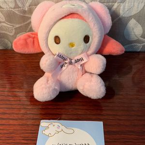 My Melody Plushie Bag Charm