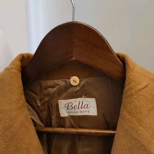 Solid Brown Overcoat