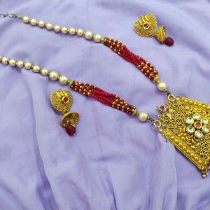 Very Elegant Rani Haar With Premium Pearls