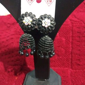 Combo Of 4 Studs & Jhumka Earrings