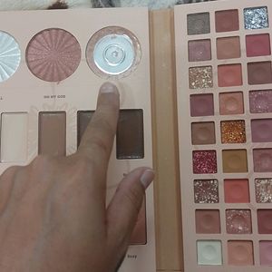 Eyeshadow Palette, Highlighter, Blusher,Contour,L