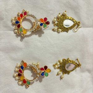 Ethnic Jewellery In Pair