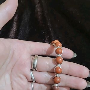 Natural Red Jasper Bracelet(New)