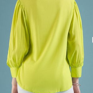 Yellow Classy Formal Yet Party Shirt