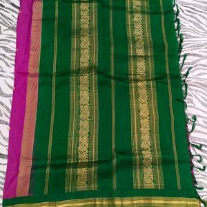 pure Kanchi pattu saree