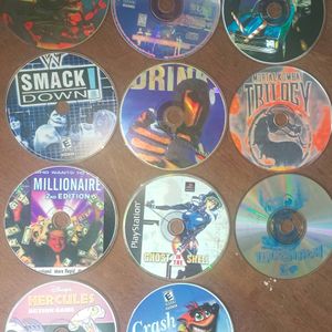 Sony Playstation 1 Game CDS Pack Of 60