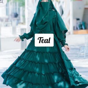 Flayerd Shrug Abaya