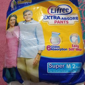 Lifree Extra Absorb Pant For Men And Women.