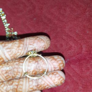 INDIAN WEDDING New Bridal Pair Hath Panja Rhinestone Gold