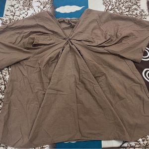 designer brown top