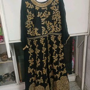 Duppata And Front Open Stylish Kurti