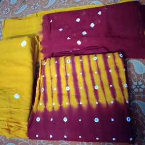 Malmal Cotton Jaipuri  Suit Material