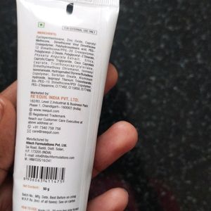 Re'equil Sheer Zinc Tinted Sunscreen