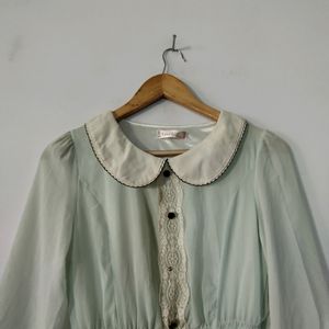 Mint Korean Dress (Women's)