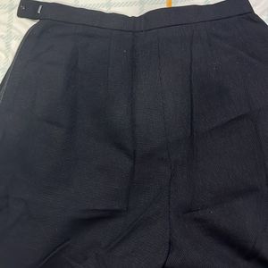 Tailored Black Korean Trousers