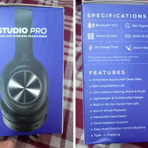 Brand New ptron Studio Pro Over The Ear Headphones