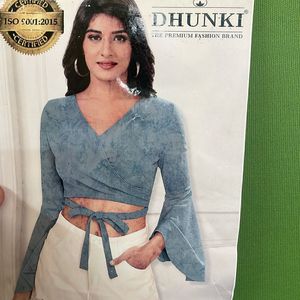 Dhunki Crop Top