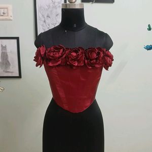 Unique Rose Corset Top