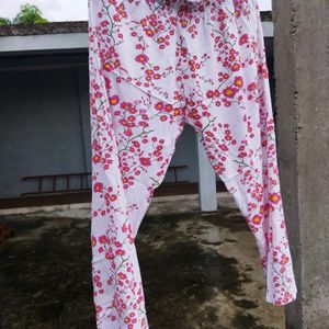 Floral Pant For Kurtis