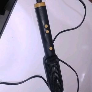 Electric Brush Hair Straightener