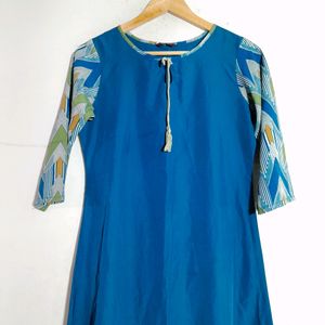 Blue Casual Kurta Set (Women's)